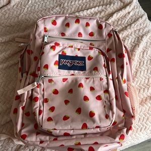 It’s a large Jansport Strawberry backpack It’s super cute barely used very clean